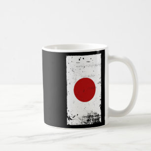 Japanischer Stolz Reise Urlaub Japan Flagge  Kaffeetasse