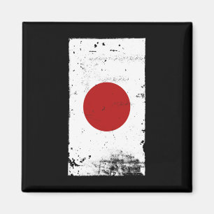 Japanischer Stolz Reise Urlaub Japan Flagge Magnet