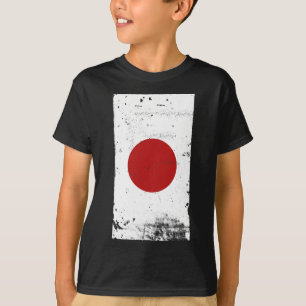 Japanischer Stolz Reise Urlaub Japan Flagge T-Shirt