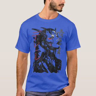 Japanischer Streetwear Cyberpunk Y2Kechwear Retro  T-Shirt