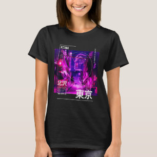 Japanischer Streetwear Y2K Retro-Vibes Vintage Tok T-Shirt