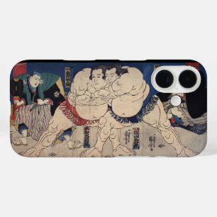 Japanischer Sumo-Wrestling, Kuniyoshi iPhone 16 Hülle