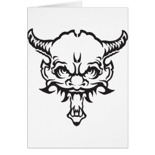 Japanischer Tattoo Oni Demon