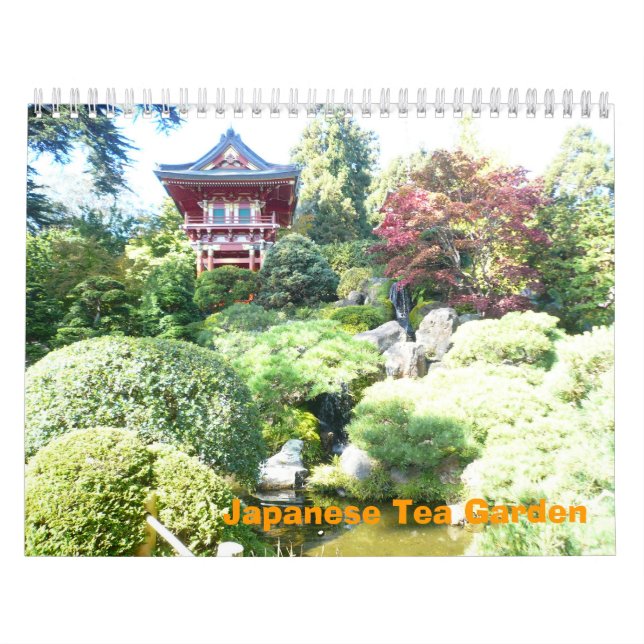Japanischer Tee-Garten-Kalender Kalender (Titelbild)