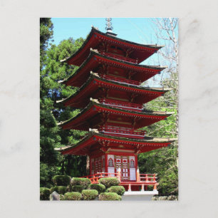 Japanischer Teegarten im Golden Gate Park - Parco Postkarte