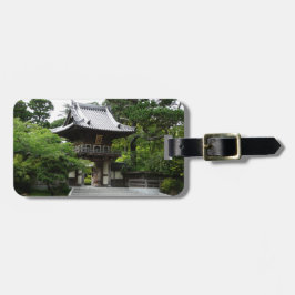 Japanischer Teegarten in San Francisco Gepäckanhänger