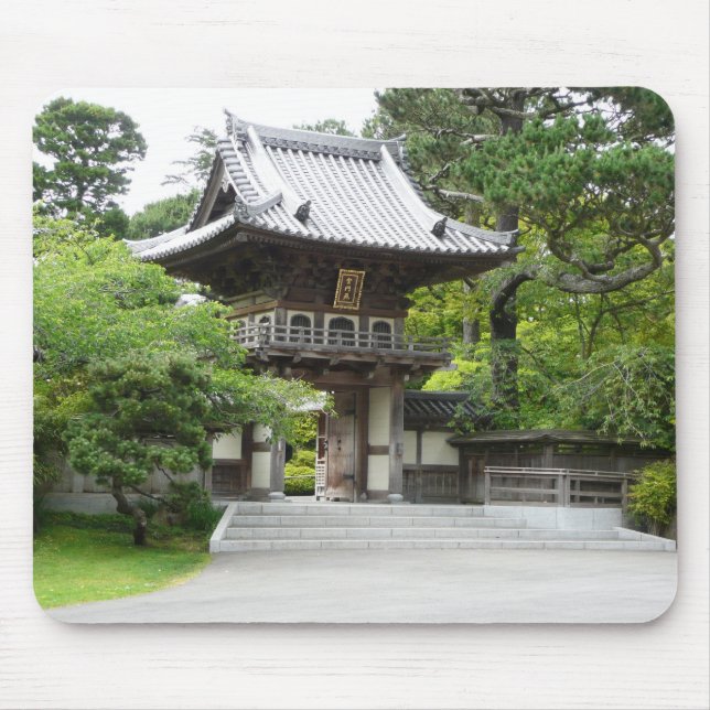 Japanischer Teegarten in San Francisco Mousepad (Vorne)