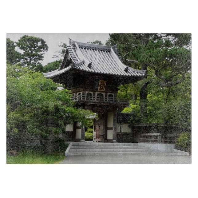 Japanischer Teegarten in San Francisco Schneidebrett (Vorderseite)