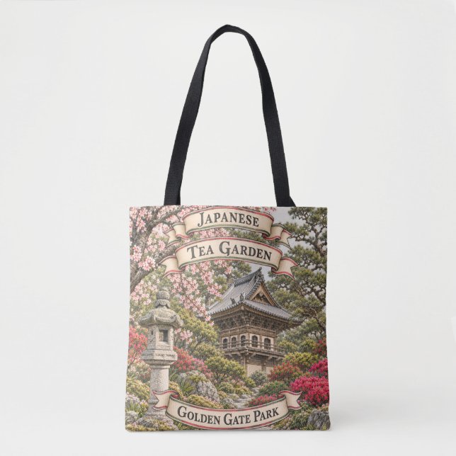 Japanischer Teegarten-Tote (Vorderseite)
