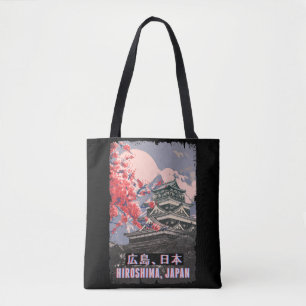 Japanischer Tempel Hiroshima Anime Cherry Blossom