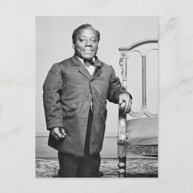 Japanischer Tommy, Afrikanischer Amerikaner, 1860e Postkarte (Vorderseite)