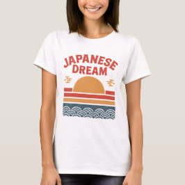 Japanischer TraumT - Shirt | Retro-Vintag aufsteig