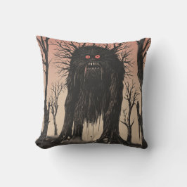 Japanischer Tree Yokai Throw Kissen