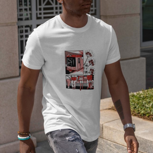 Japanischer U-Bahn T-Shirt (Von Creator hochgeladen)