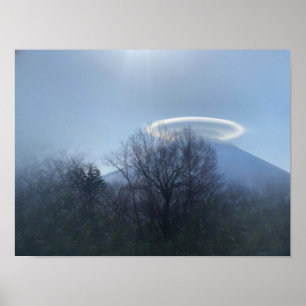 Japanischer Vulkan Poster