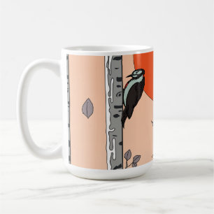 Japanischer Woodpecker Kaffeetasse