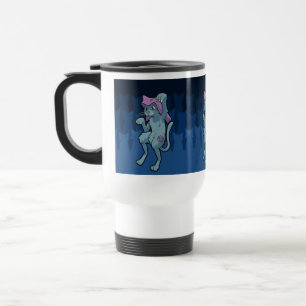 Japanischer Yokai Bakeneko- Tanzende Katze Reisebecher