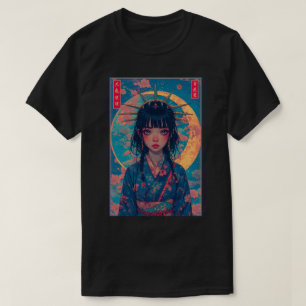 Japanisches Anime-Mädchen Fantasy Art 01 T-Shirt