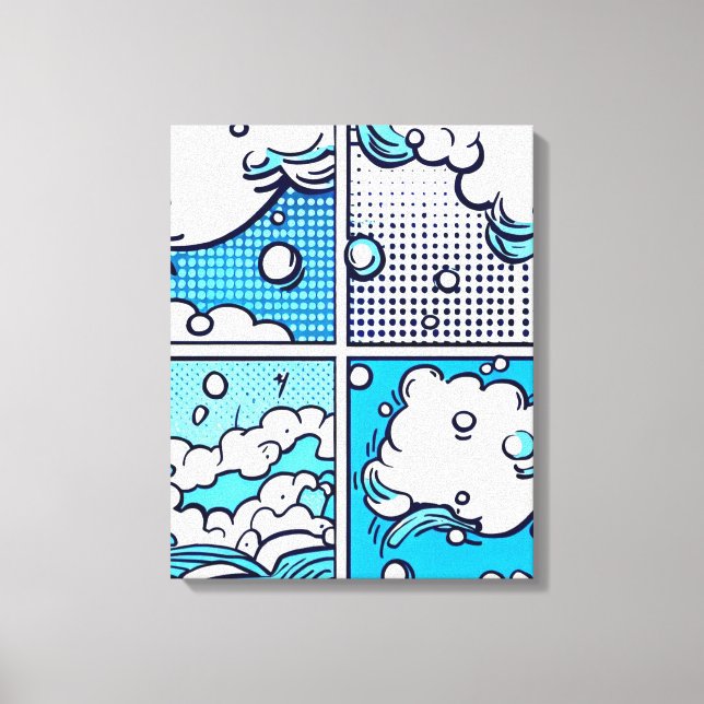 Japanisches Aquatic #2 Leinwanddruck (Vorderseite)