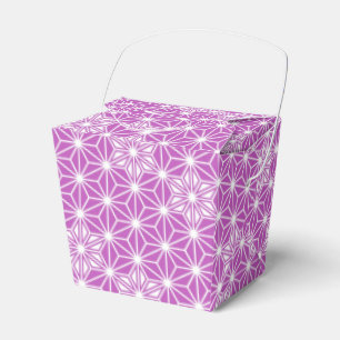 Japanisches Asanoha-Muster - orchid Geschenkschachtel