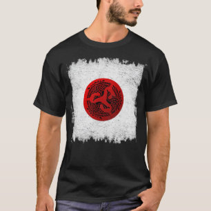 Japanisches Aufsteigen des Sun Designs T-Shirt