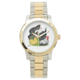 Japanisches Bantam Quartett Armbanduhr