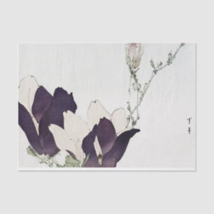 JAPANISCHES BLUMEN-DRUCK Seidenpapier