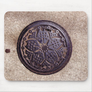 japanisches Blumenhilfscovr Mousepad