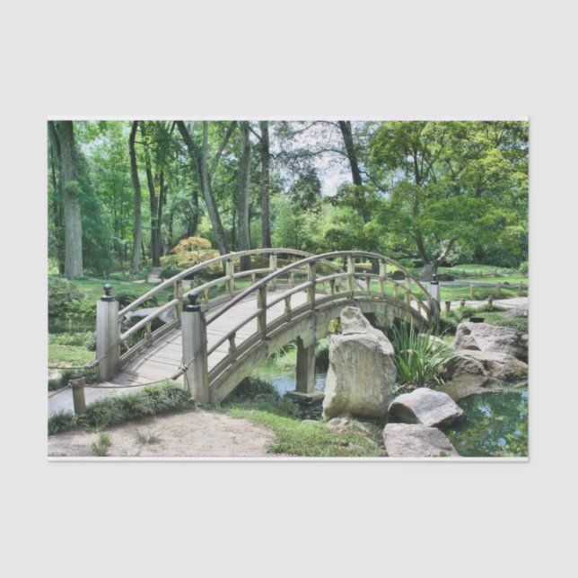 japanisches Brückenpapier Seidenpapier (Vorderseite)