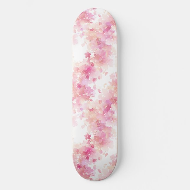 Japanisches Cherry Blossom Skateboard (Vorderseite)