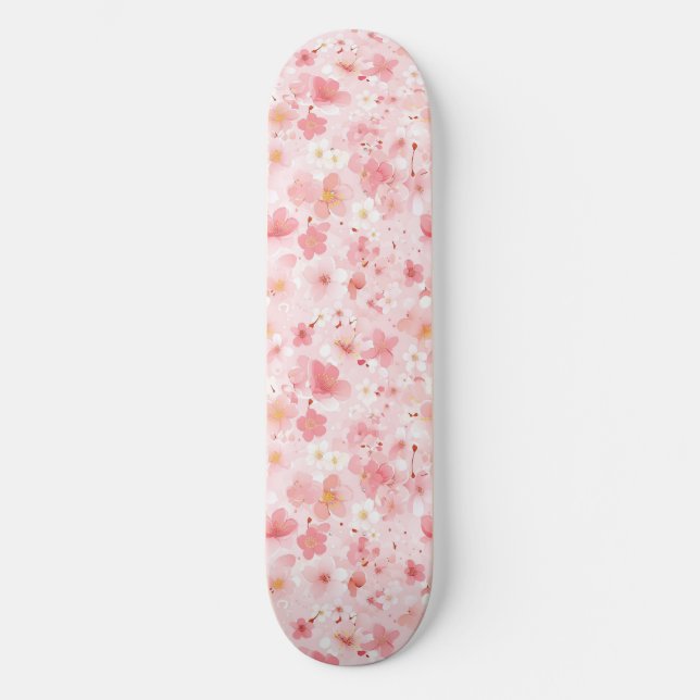 Japanisches Cherry Blossom Skateboard (Vorderseite)