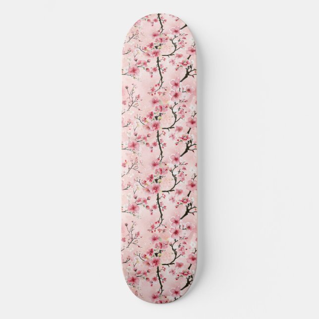 Japanisches Cherry Blossom Skateboard (Vorderseite)