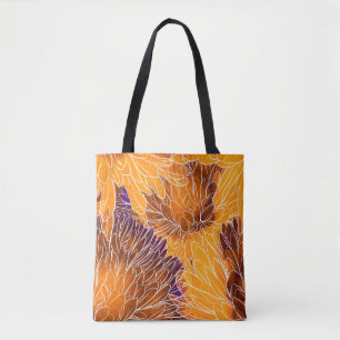 Japanisches Chrysanthemum: Aquarellfarbenes Nahtlo