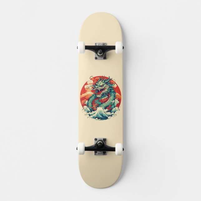 japanisches Design Skateboard (Vorderseite)