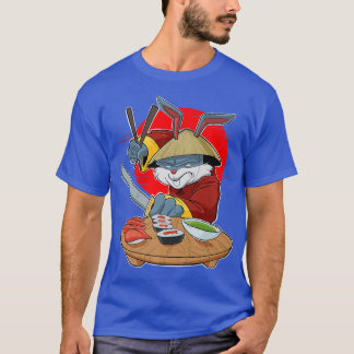 Japanisches Essen I Maki Lover I Samurai Sushi Rab T-Shirt
