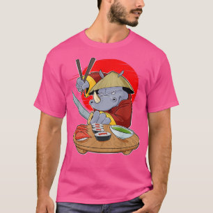 Japanisches Essen I Maki Lover I Samurai Sushi Rhi T-Shirt