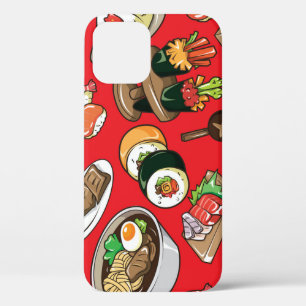 Japanisches Essen: Nahtloses kulturelles Muster Case-Mate iPhone Hülle