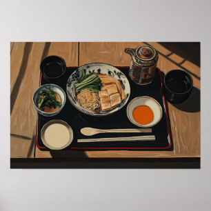 Japanisches Essen Poster