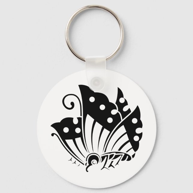 Japanisches Familienwappen KAMON Symbol Schlüsselanhänger (Vorderseite)