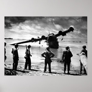 Japanisches Flugzeug Poster