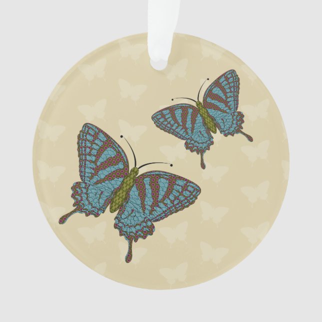 Japanisches Frack Acrylschmuck Ornament (Vorderseite)