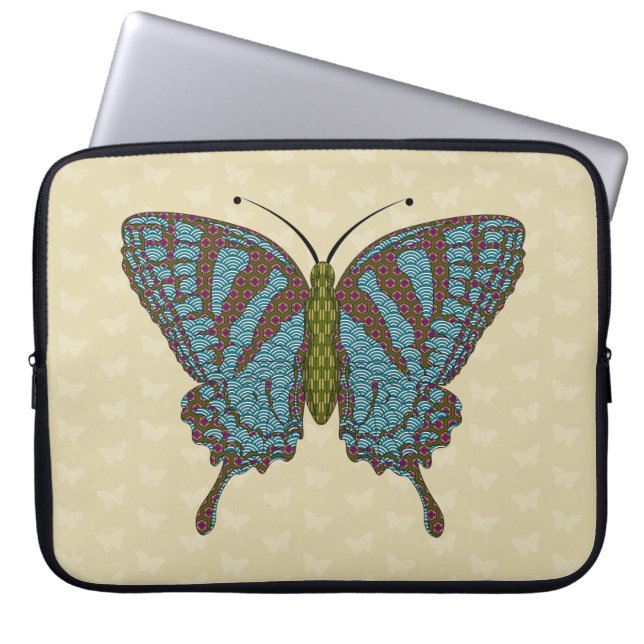 Japanisches Frack Laptop Sleeve (Vorderseite)