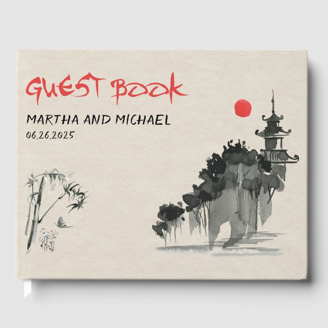 Japanisches Gästebuch (Vorderseite)