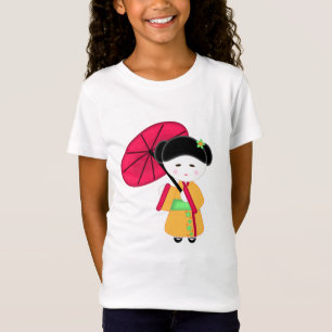 Japanisches Geisha-Mädchen T-Shirt