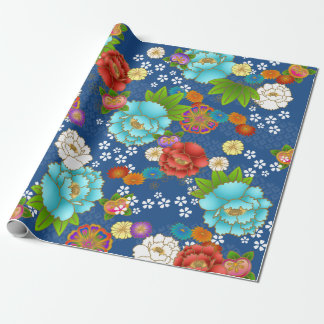 japanisches gemustertes Unterpapier mit Unterlegsc Geschenkpapier