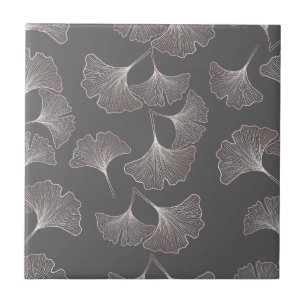 Japanisches Ginkgoblatt-Muster Fliese