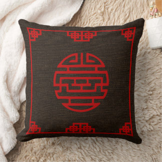 Japanisches Glücksgötter-Symbol Kissen