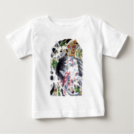 Japanisches groteskes Schwertdesign Baby T-shirt