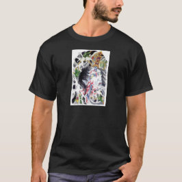 japanisches Grotesque-Schwertdesign T-Shirt