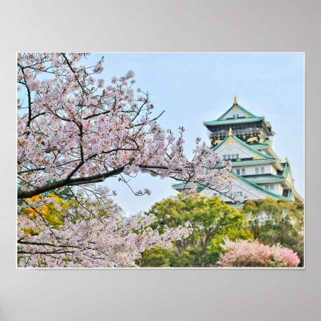 Japanisches Haus Poster (Vorne)